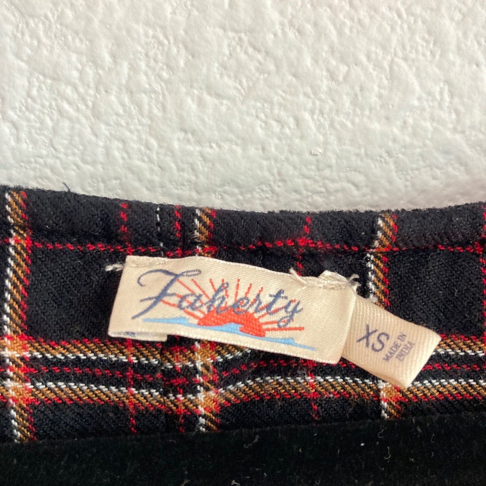 Faherty plaid woman's shirt - Picture 3 of 6
